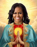 Michelle Obama Saint Celebrity Prayer Candle gift