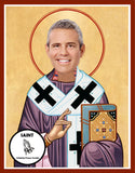 Andy Cohen Saint Celebrity Pop Culture Prayer Candles