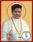 Babe Ruth Yankees Saint Celebrity Prayer Candles