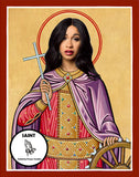 Cardi B Saint Celebrity Prayer Candles