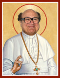 funny Danny DeVito saint celebrity prayer candle novelty gift