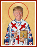 funny Donald Trump 2020 MAGA celebrity prayer candle novelty gift