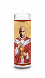 The Rock Dwayne Johnson Saint Celebrity Prayer Candle