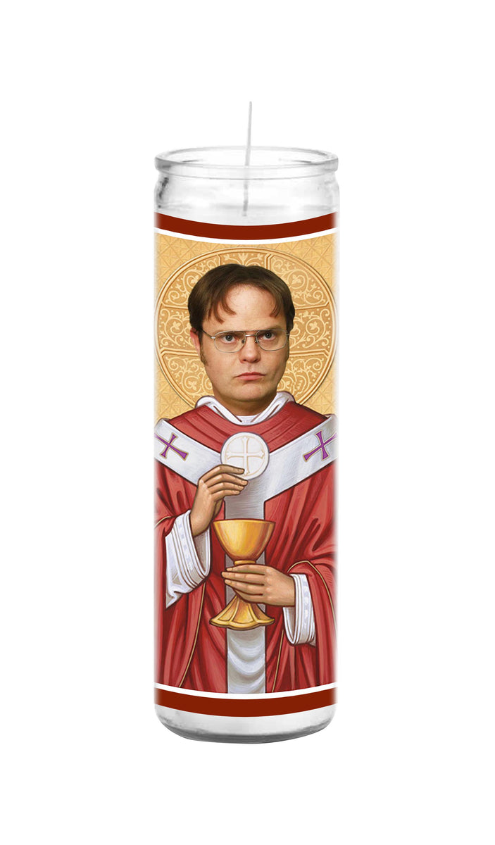 Dwight Schrute Celebrity Prayer Candle – Celeb Prayer Candles