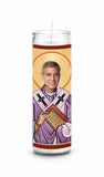 George Clooney Saint Celebrity Prayer Candle
