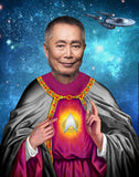 George Takei Hikaru Sulu Saint Celebrity Prayer Candle