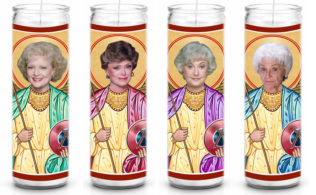 Golden Girls Celebrity Prayer Candle Set – Celeb Prayer Candles