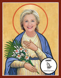 Hillary Clinton Saint Celebrity Prayer Candles
