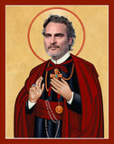 funny Joaquin Phoenix celebrity prayer candle novelty gift