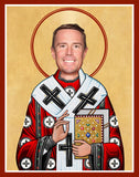 funny Matt Ryan Atlanta Falcons celebrity prayer candle novelty gift