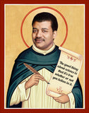 Funny Neil Degrasse Tyson celebrity prayer candle novelty science gift
