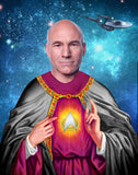 Patrick Stewart Celebrity Prayer Candle