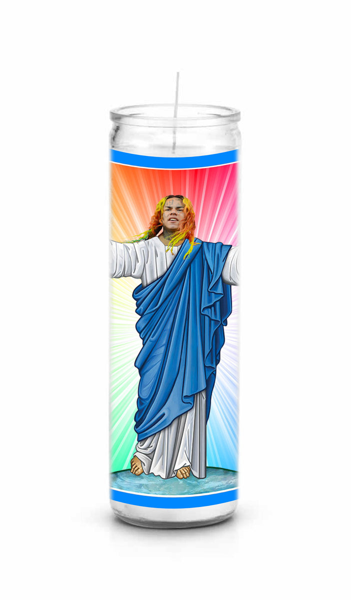 Tekashi 6ix9ine 69 Celebrity Prayer Candle – Celeb Prayer Candles
