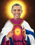 funny Barack Obama fan celebrity prayer candle gift