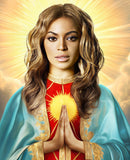 Beyonce Knowles Saint Celebrity Prayer Candle Gift