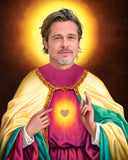 Brad Pitt Celebrity Prayer Candle