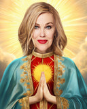 Catherine OHara Saint Celebrity Prayer Candle Funny Gift