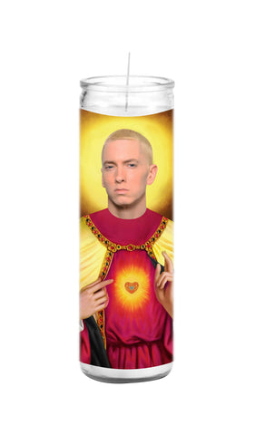 Eminem Saint Celebrity Prayer Candle