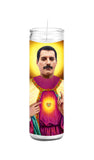 Freddie Mercury Queen Saint Celebrity Prayer Candle