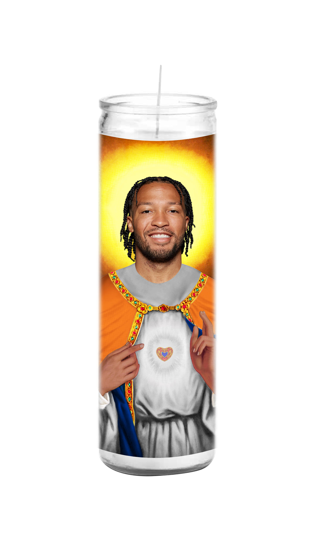 Jalen Brunson Celebrity Prayer Candle – Celeb Prayer Candles