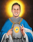 Jared Goff Detroit Lions Saint Celebrity Prayer Candle funny gift