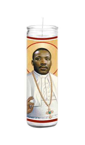 Martin Luther King Jr MLK Saint Celebrity Prayer Candle
