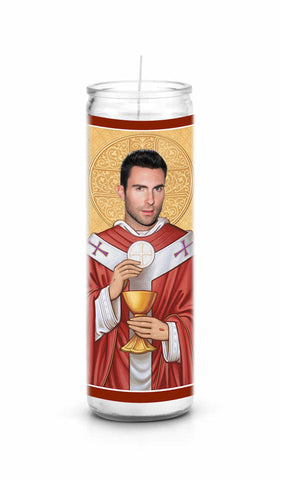 Adam Levine Saint Celebrity Prayer Candle