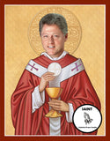 Bill Clinton Saint Celebrity Prayer Candles