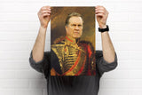 bill belichick New England Patriots Funny Celebrity Poster Canvas novelty gifts