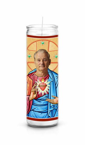 Bill Murray Saint Celebrity Funny Prayer Candle