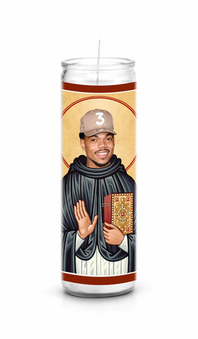 Chance the Rapper Saint Celebrity Prayer Candle