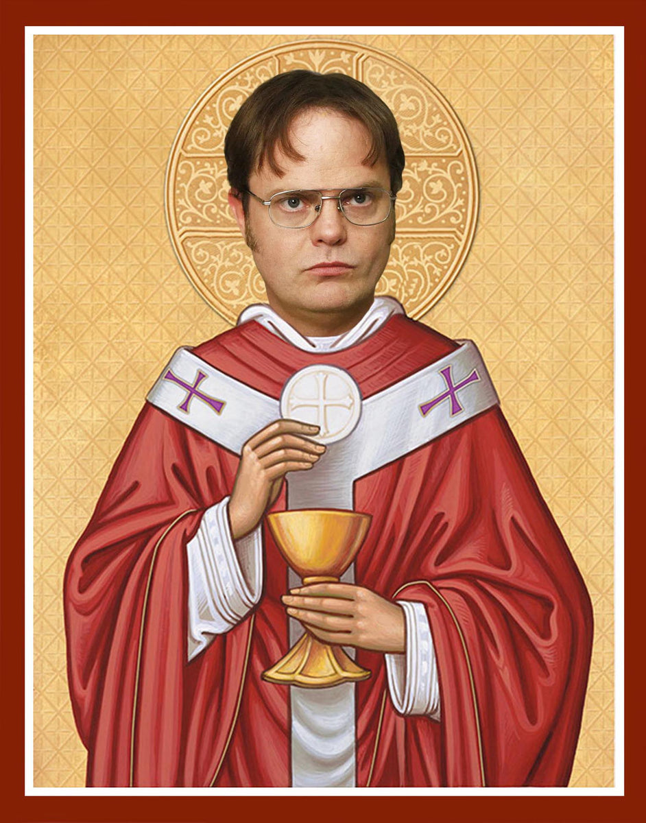 Dwight Schrute Celebrity Prayer Candle – Celeb Prayer Candles