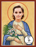 Emma Watson funny celebrity prayer candle novelty gift 