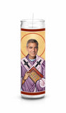 George Clooney Saint Celebrity Prayer Candle