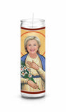 Hillary Clinton Saint Celebrity Prayer Candle