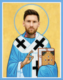  Lionel Messi Paris Saint Germain FC celebrity prayer candle gift