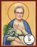 Meryl Streep Saint Celebrity Prayer Candles