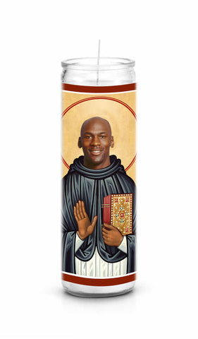 Michael Jordan Saint Celebrity Prayer Candle