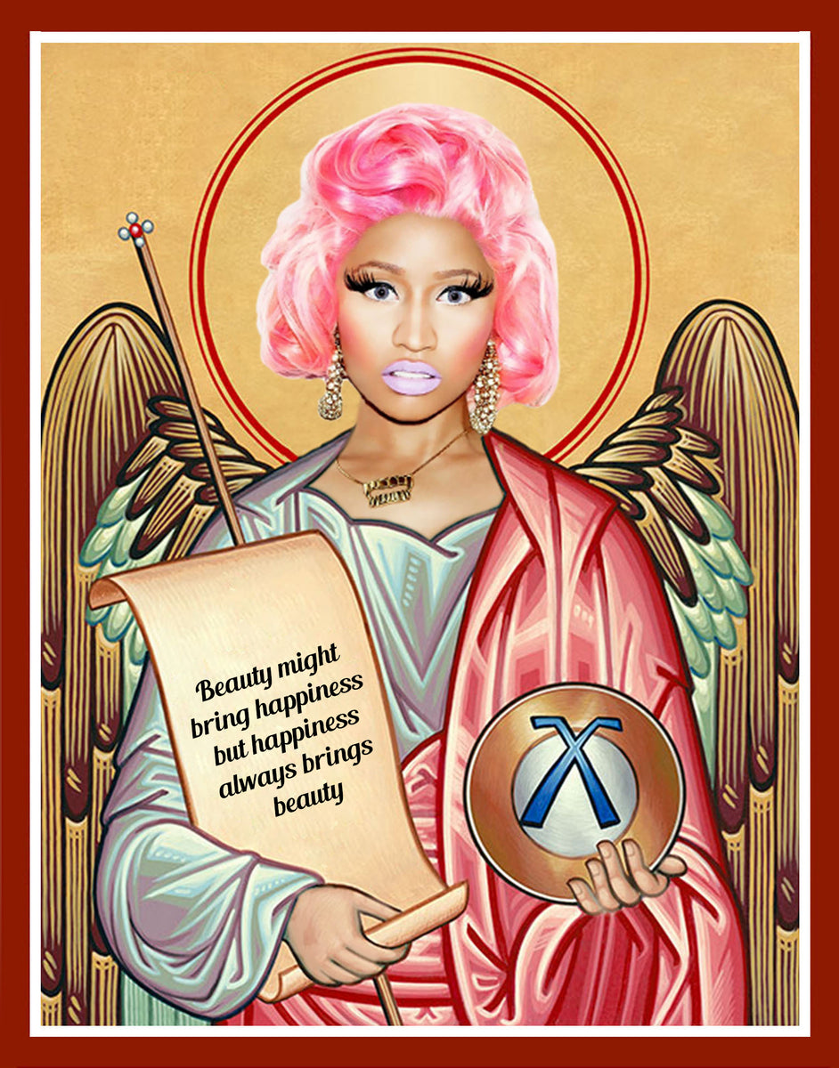 Nicki Minaj Celebrity Prayer Candle Celeb Prayer Candles