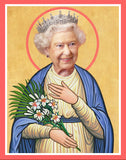 Queen Elizabeth Saint Celebrity Prayer Candle