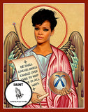Rihanna Bad Girl RiRi Saint Celebrity Prayer Candles Gifts