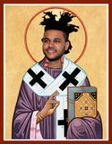The Weeknd celebrity prayer candle novelty gifts