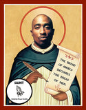 Tupac Shakur 2Pac Saint Celebrity Prayer Candles