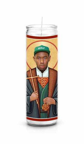 Tyler the Creator Saint Celebrity Prayer Candle